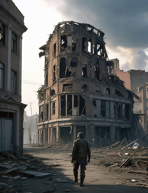 Знищений будинок