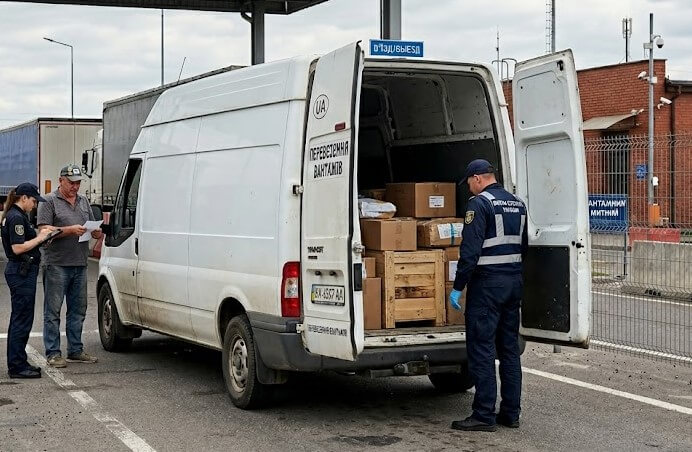 перегляд імпортих товарів на митниці