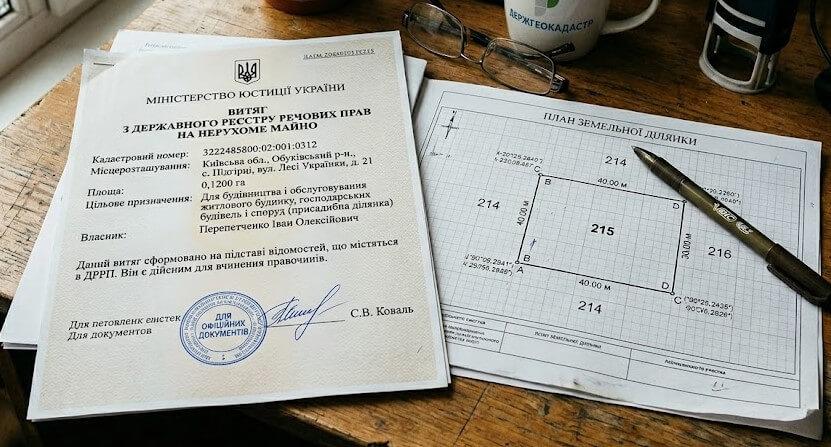 Документи на земельну ділянку